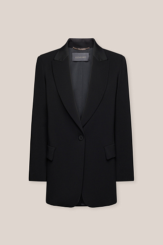 Жакет прямого кроя