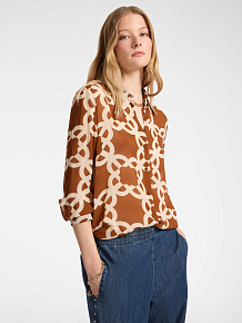 Блузка из эко-вискозного жоржета
