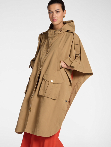 Плащ из водоотталкивающего нейлона