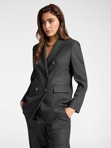 Двубортный жакет