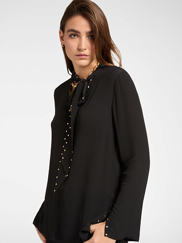 Блузка из крепдешина