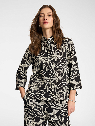 Блузка из хлопкового муслина