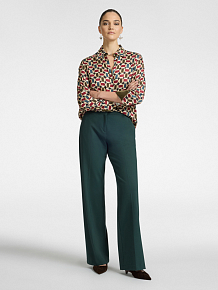 Блузка из вискозного твила