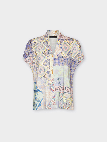 Блузка из смесовой вискозы